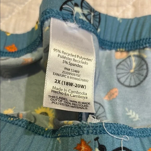 Blue and Yellow Cartoon Pajama Set Intimates & Sleepwear - Picture 5 of 8